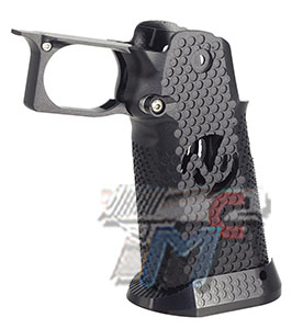 5KU CNC Aluminum Grip Type-3 for Marui Hi-Capa GBB (BK) - Click Image to Close